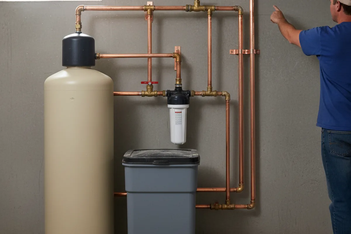 Whole-house water treatment system installed in Big Pool